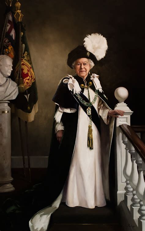 Queen's new portrait is unveiled to mark 90th birthday