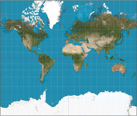 Peters Projection World Map Vs Mercator - Corine Cherianne