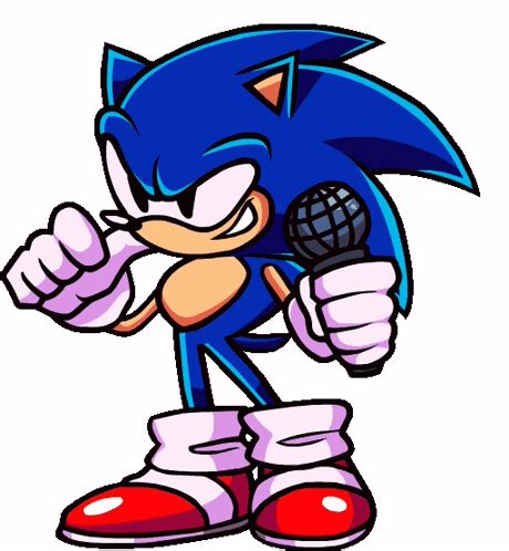 Sonic The Hedgehog Fnf Sticker - Sonic the hedgehog Fnf Sonic's Rhythm ...