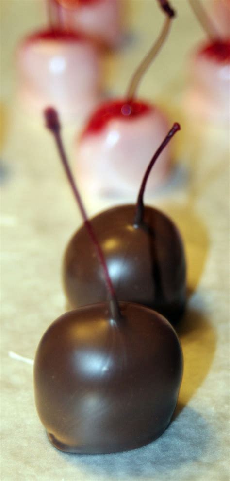 Liquor Soaked Chocolate Covered Cherries · How To Make A Fruit Dessert ...