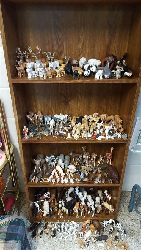 This is my entire collection of Schleich, PAPO, MOJO, Safari Ltd., and Terra animals. I will put ...