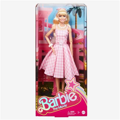 Barbie 2023 Barbie the Movie Barbie Pink Gingham Dress