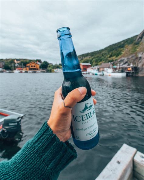 iceberg beer in Quidi Vidi Newfoundland | Newfoundland, Road trip, Travel fun