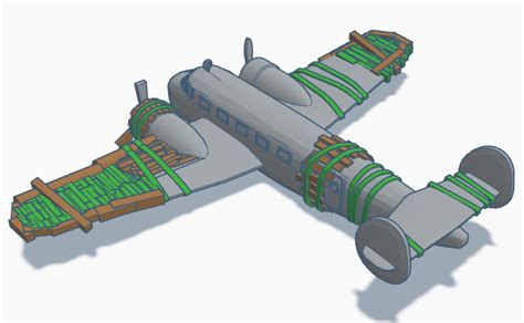 Archivo 3D gratis Madagascar 2 Lockheed Modelo 10 Electra・Modelo para ...