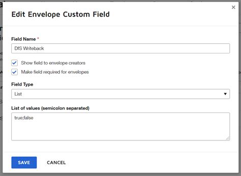 Legacy DocuSign eSignature for Salesforce - How do I make only certain envelopes appear in ...