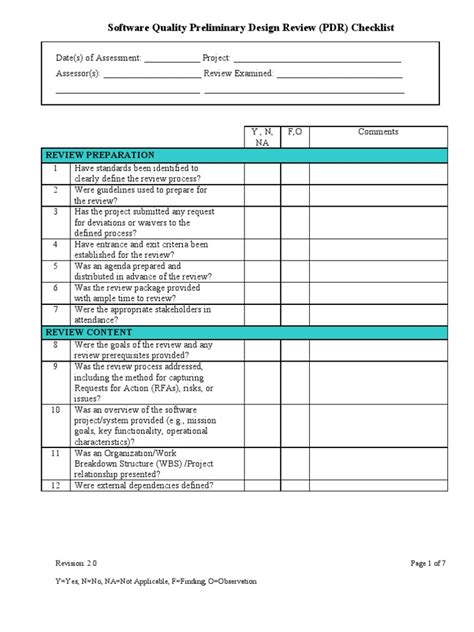 Preliminary Design Review | Software Testing | Information Technology Management