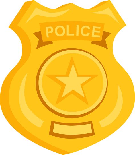 Police Badge Background PNG