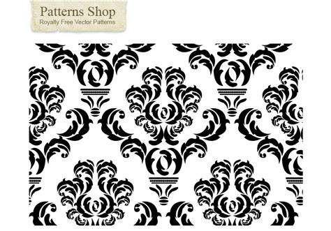 Free damask vector pattern 2 - Download Free Vector Art, Stock Graphics ...