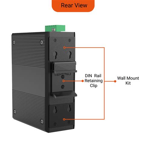 8 Port Unmanaged Industrial Network Switch | Fiberroad Technology