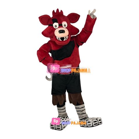 Thrilling Cartoon Foxy The Pirate Fox Mascot Costume