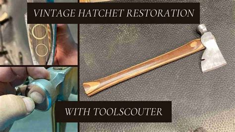 Vintage Hatchet restoration. #Plumb #NSCO #Half Hatchet #laminated ...