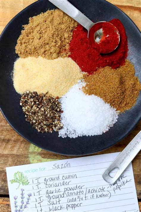 Homemade Sazón Seasoning – The Fountain Avenue Kitchen