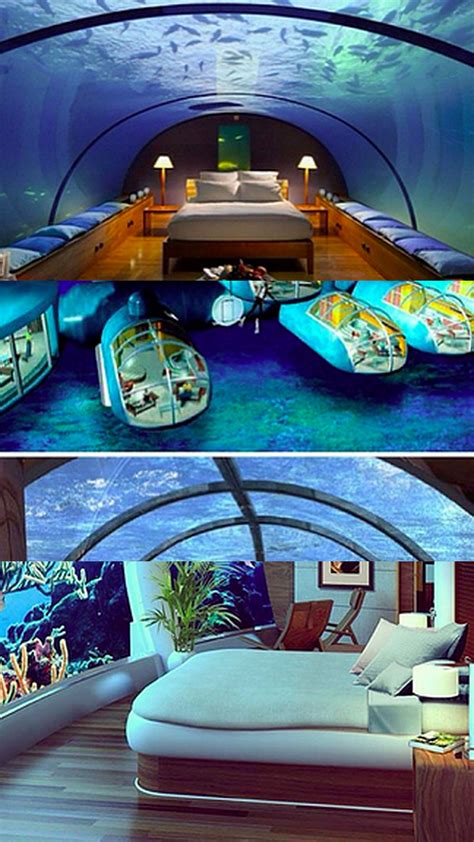 Poseidon Underwater Resort on a private island near Fiji:"See the world ...