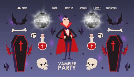 Vampire Invitation Vector Images (over 2,600)