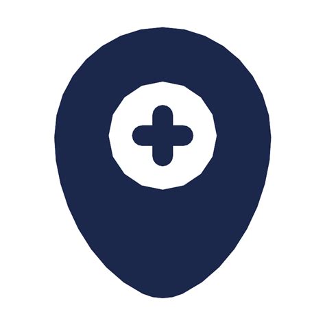 Map Point Hospital Vector SVG Icon - SVG Repo