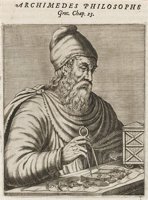 Archimedes, Greek Mathematician Drawing by Mary Evans Picture Library ...