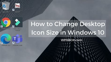 How to Change Desktop Icon Size in Windows 11/10