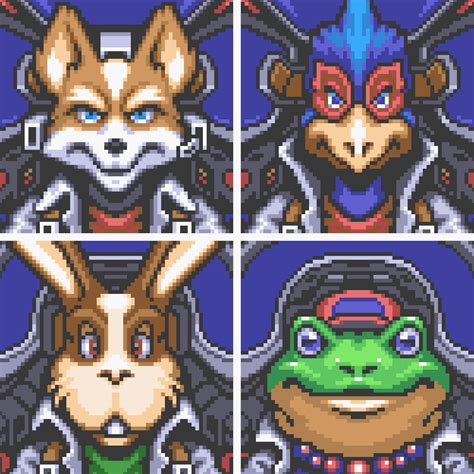 Star Fox | Star fox, Pix art, Fox pictures