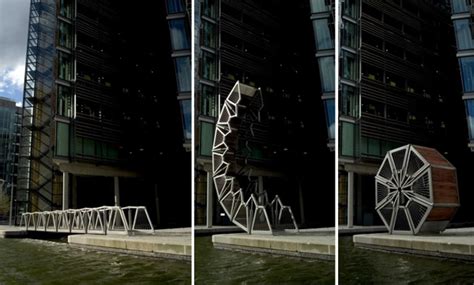 Rolling Bridge / Thomas Heatherwick - eVolo | Architecture Magazine