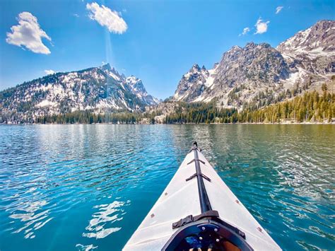 How to Kayak Jenny Lake to Hidden Falls & Inspiration Point in the Grand Tetons