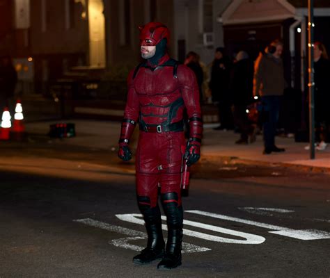 Daredevil Born Again Set Photos: Charlie Cox, Deborah Ann Woll Reunite