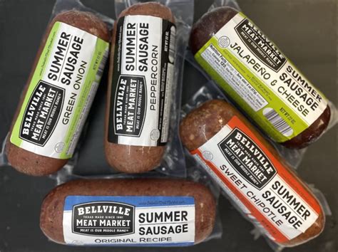 Summer Sausage Sampler 5/16 oz. (30 servings) – Bellville Meat Market