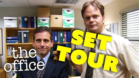 The Office Set Tour with Steve Carell and Rainn Wilson | A Peacock Extra | The Office US - YouTube