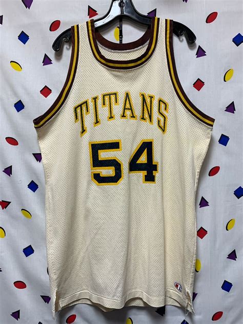 Retro Basketball Jersey Titans #54 As-is | Boardwalk Vintage