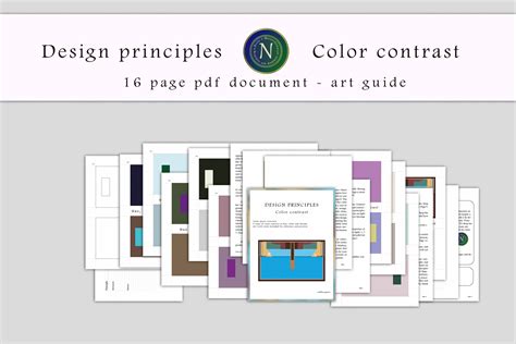 Design principles – color contrast art guide – Watercolor Journal