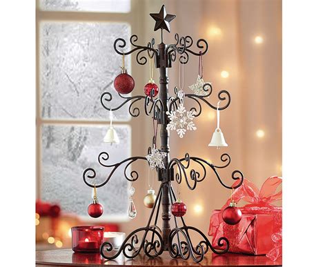 Metal Christmas Xmas Tree Small Tabletop Ornament Bronze Finish Decoration 51cm | eBay