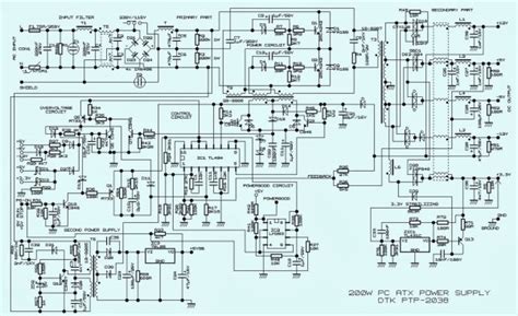 Pc Power Supply Wiring Diagram