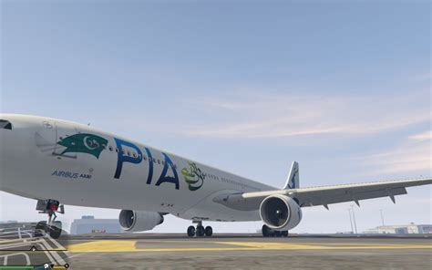 PIA Pakistan International Airlines Livery for Airbus A330-300 - GTA5 ...