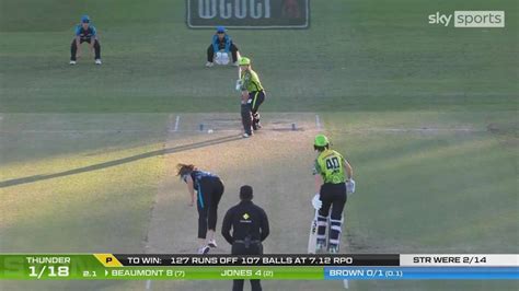 WBBL Highlights: Sydney Thunder vs Adelaide Strikers | Cricket News ...