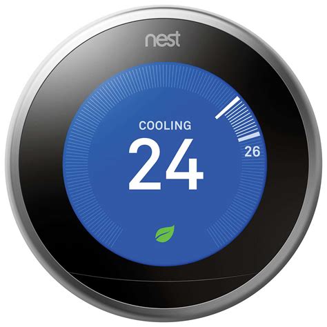 Nest Wi-Fi Smart Thermostat 3rd Generation Model #: T3007EF - 24/7 Furnace, AC, Heat Pumps ...