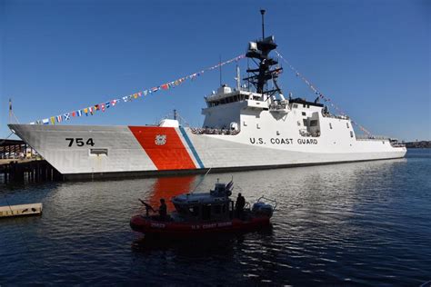 Coast Guard Commissions National Security Cutter James in Boston - USNI ...