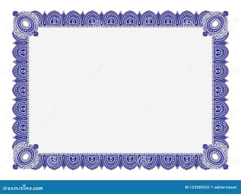 Certificate Frame, Modern, Minimalis and Elegant Stock Illustration - Illustration of bachelor ...