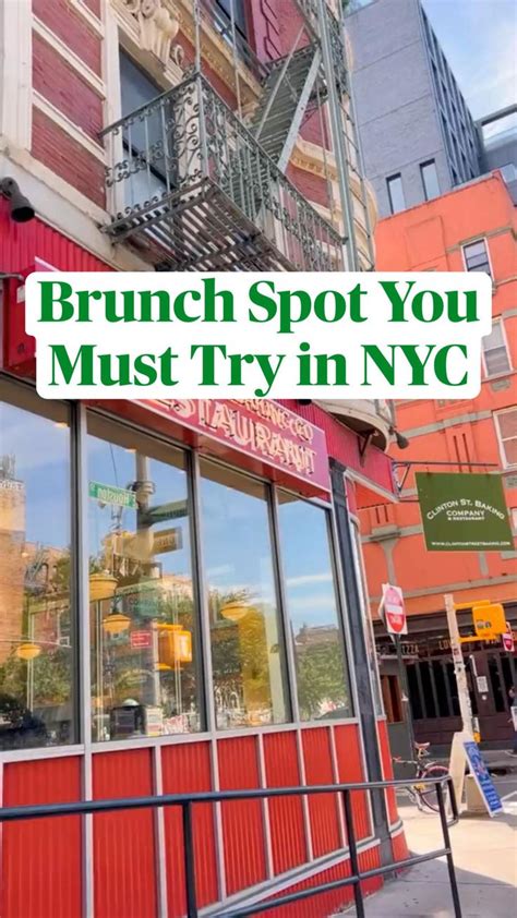 Brunch Spot You Must Try in NYC | where to eat in New York City | New york city travel, Nyc ...