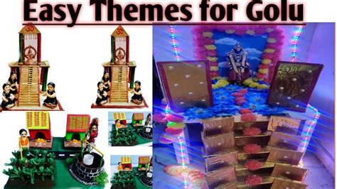 Navaratri Golu Themes Ideas | Golu Temple themes | Navarathri Easy Golu ...