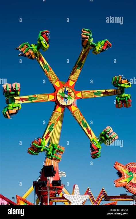 Rides and amusements at Royal Melbourne Show, Australia Stock Photo - Alamy