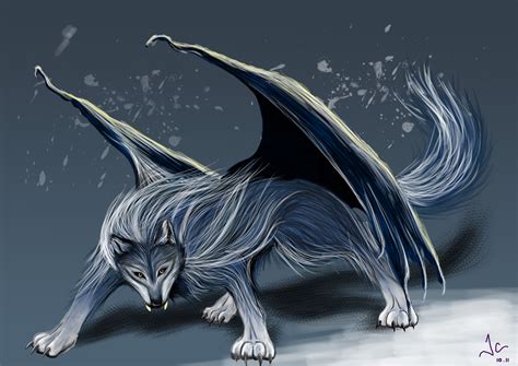 Dragon Wolf by LuuPhii on DeviantArt