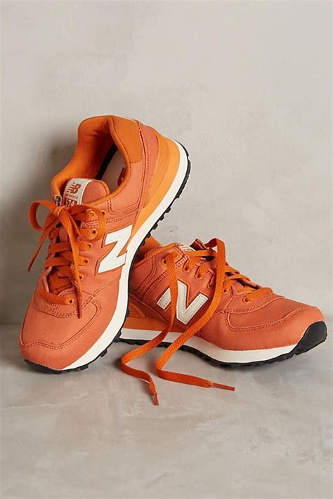 New Balance 574 Sneakers | Anthropologie | Orange shoes, Sneakers, Shoes