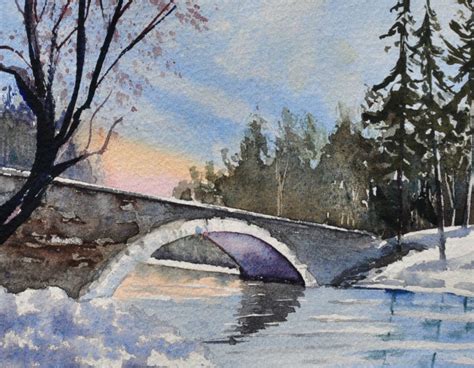 Pohono Bridge Winter – Leslie Landers