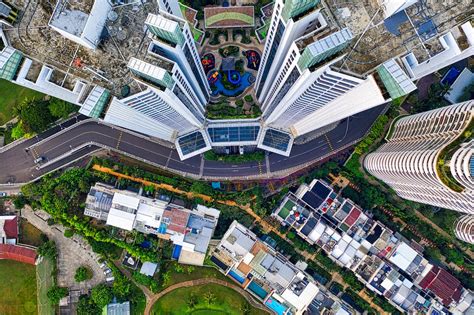 Top View of City Buildings · Free Stock Photo