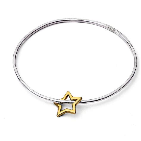 Your My Star Bangle By Cabbage White England | notonthehighstreet.com