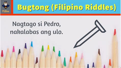 Bugtong Bugtong Quiz (Filipino Riddles) - YouTube