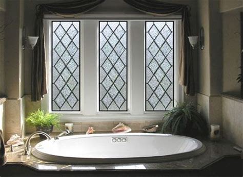 36 Stunning Leaded Glass Windows Design Ideas | Glass bathroom, Leaded glass windows, Bathroom ...