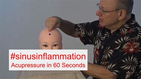 #sinusinflammation - Acupressure in 60 Seconds – Dr Baritz