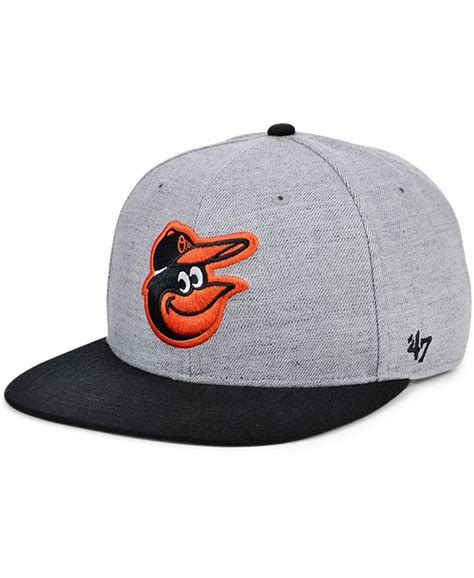 '47 Brand Baltimore Orioles Dimensions Snapback Cap - Macy's