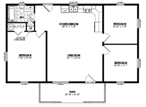 30X40 Pole Barn Floor Plans - floorplans.click