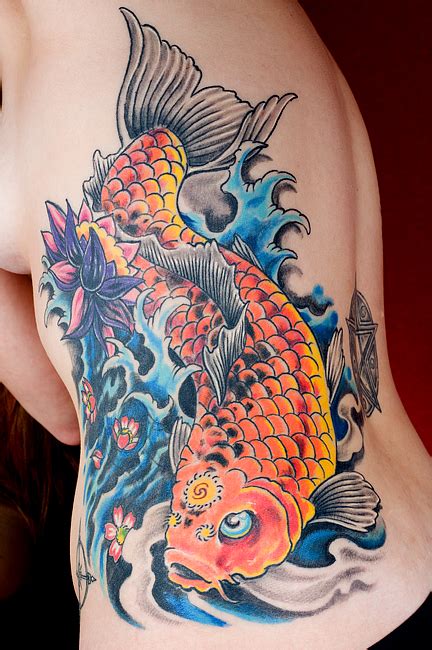 koi fish tattoo designs